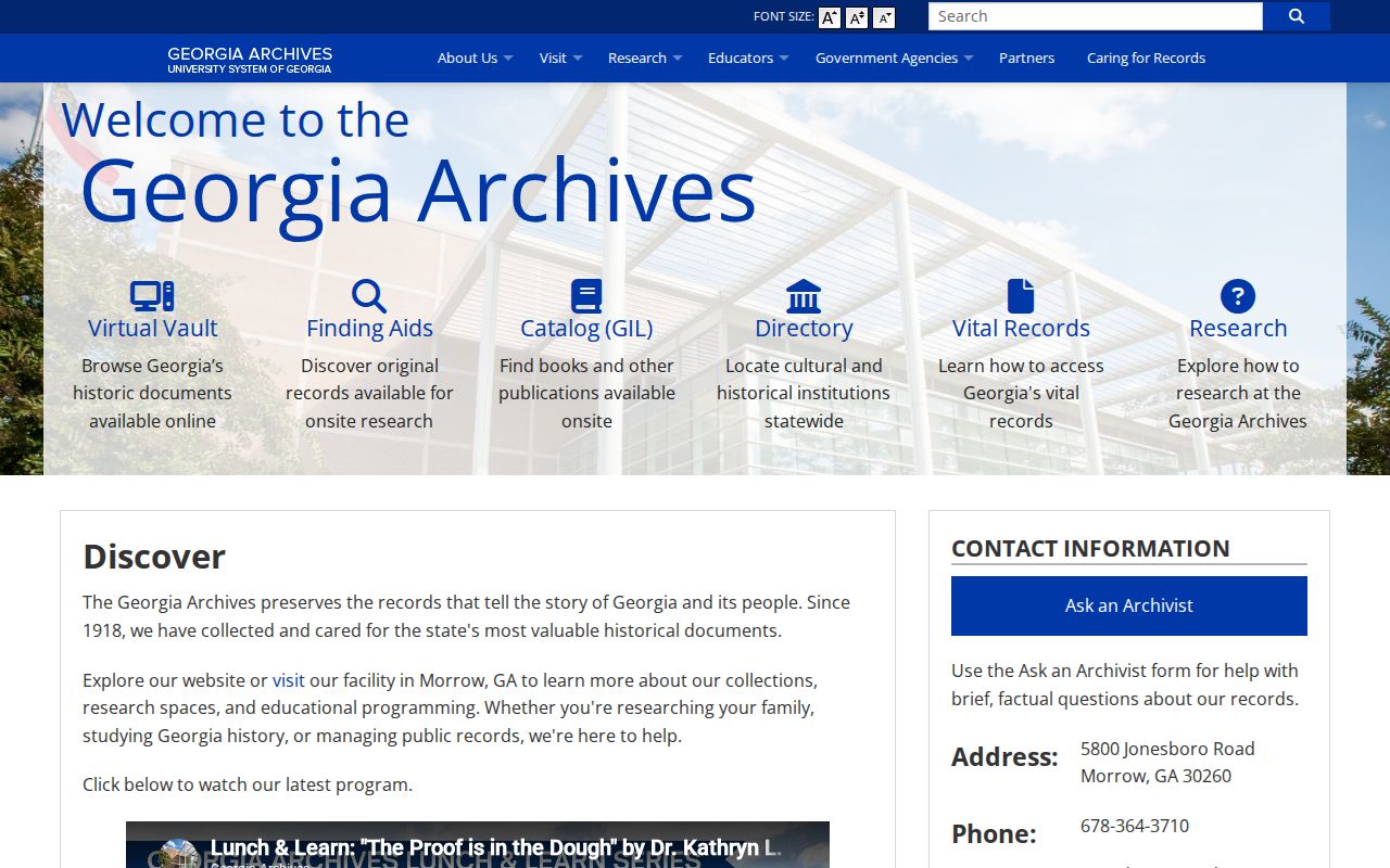Gwinnett County city directory research at Georgia Archives
